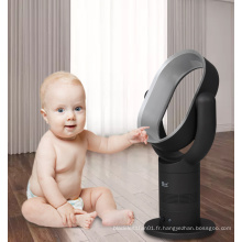 ventilateur à pales cachées pour bébé, moteur à courant continu, ventilateur sans lame, 10 pouces